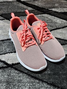 K-SWISS AERONAUT GEORGIA PEACH/PEACH AMBER MESH SNEAKERS ATHLETIC SHOES